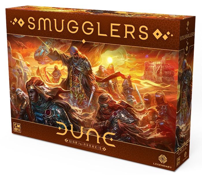 Dune: War for Arrakis – Smugglers board game cover