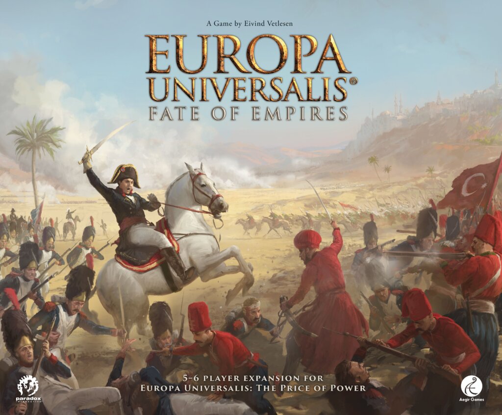 Europa Universalis: Fate of Empires board game cover