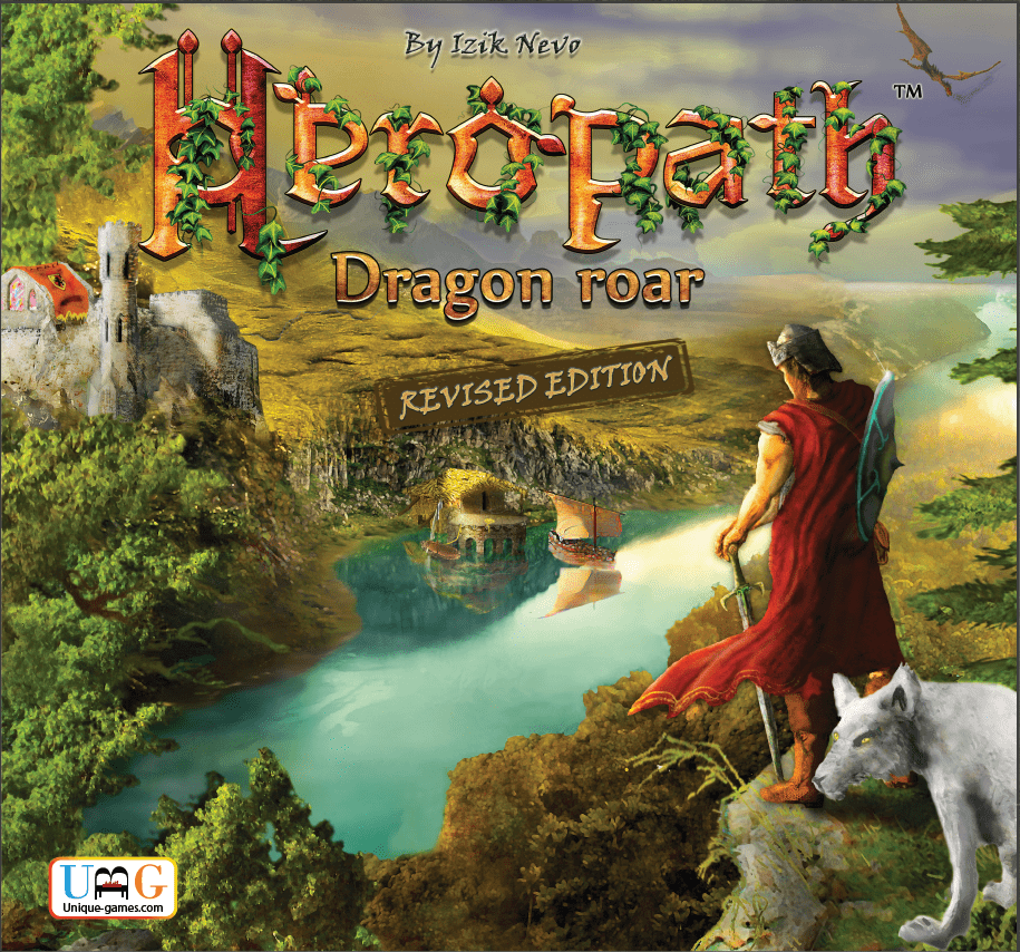 Heropath: Dragon Roar board game cover