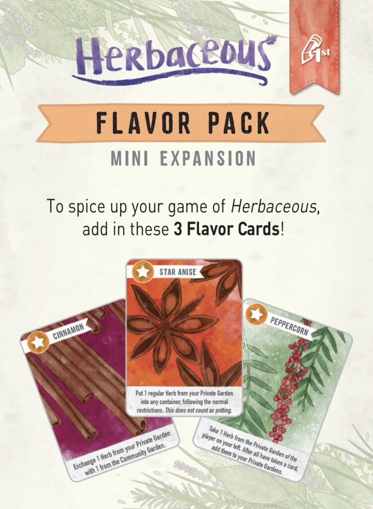 Herbaceous: Flavor Pack Mini Expansion board game cover