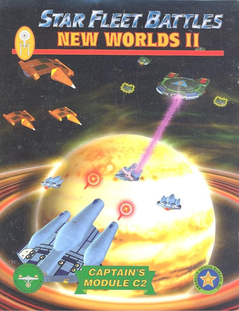 Star Fleet Battles: Module C2 – New Worlds 2 board game cover