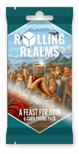 Rolling Realms: A Feast For Odin Promo Pack board game cover
