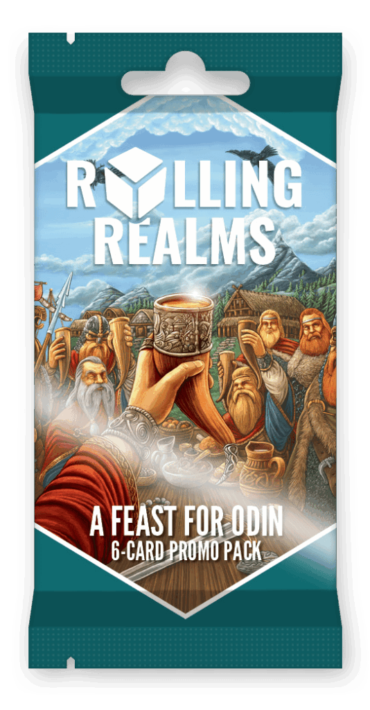 Rolling Realms: A Feast For Odin Promo Pack board game cover