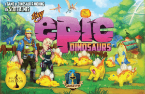 Tiny Epic Dinosaurs: Deluxe Edition board game cover
