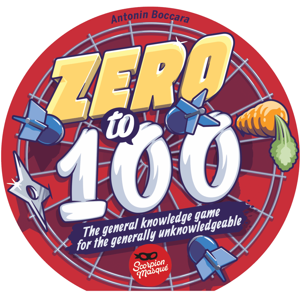 Zero to 100 board game cover