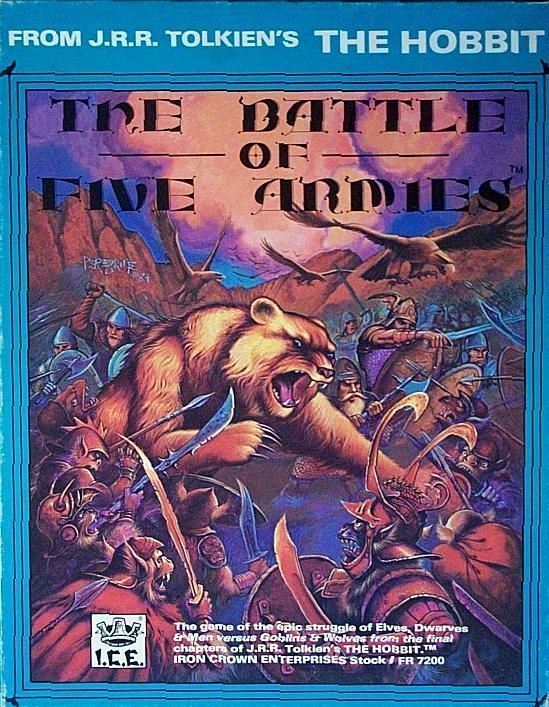 The Battle of Five Armies board game cover