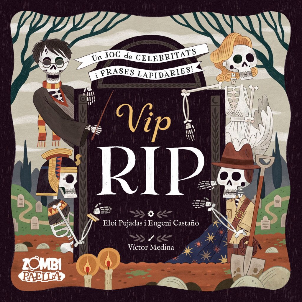 VIP RIP board game cover