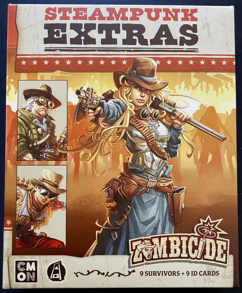 Zombicide: Gears and Guns – Steampunk Extras board game cover