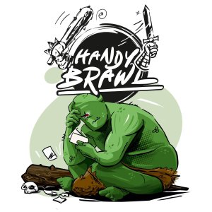 Handy Brawl board game cover