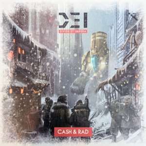 D.E.I.: Divide et Impera – Cash & Rad board game cover