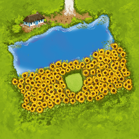 Carcassonne: Ukraine Promo Tile board game cover
