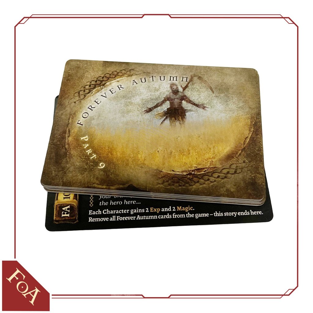 Tainted Grail: Forever Autumn Promo Cards board game cover
