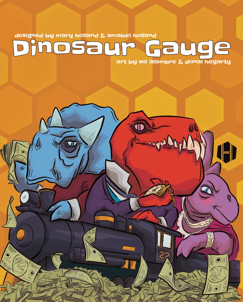 Dinosaur Gauge board game cover