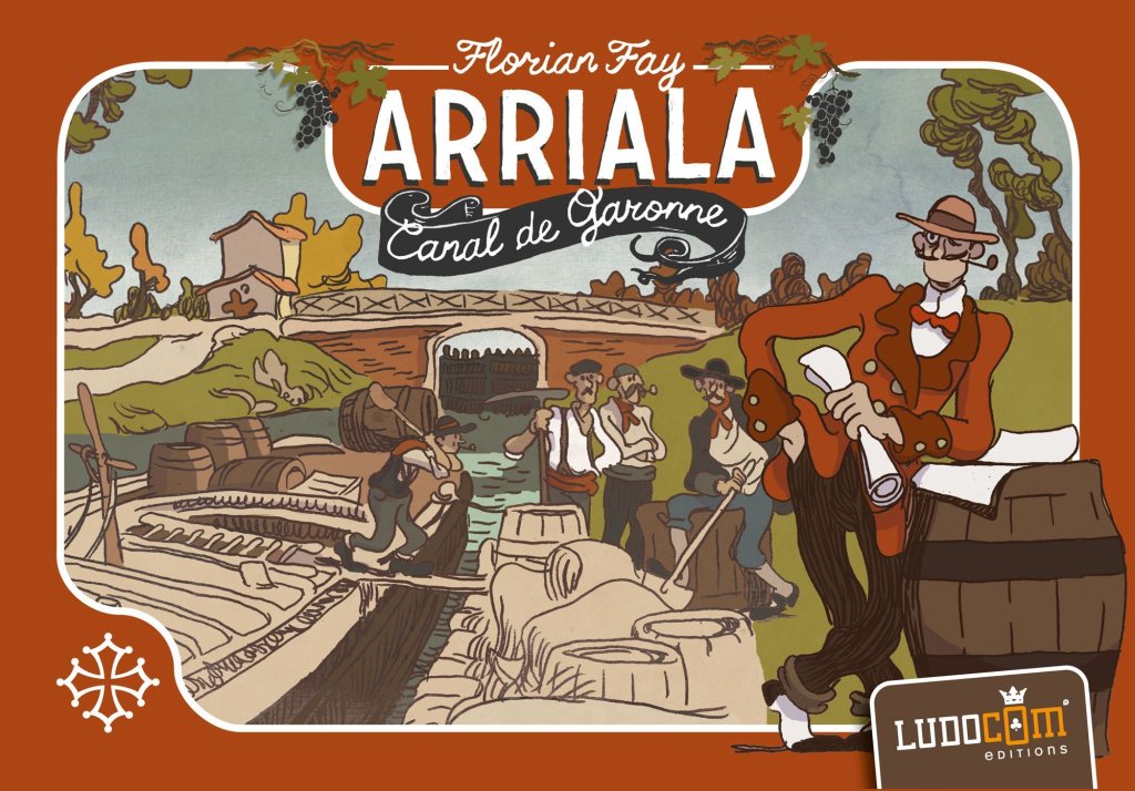 Arriala: Canal de Garonne board game cover