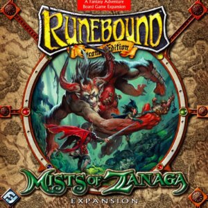 Runebound: Mists of Zanaga board game cover