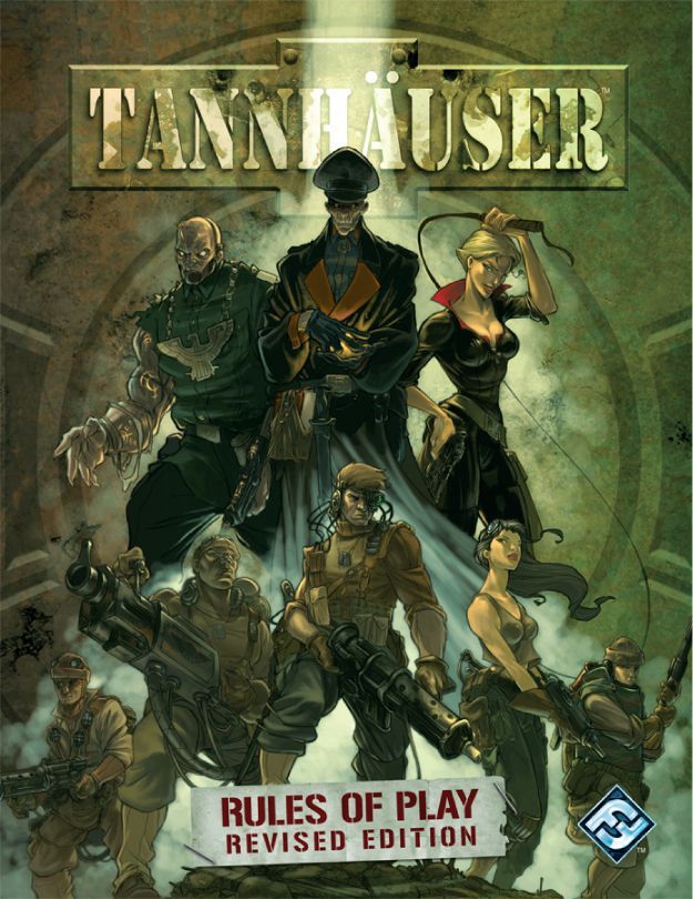 Tannhäuser: Revised Edition Rulebook board game cover