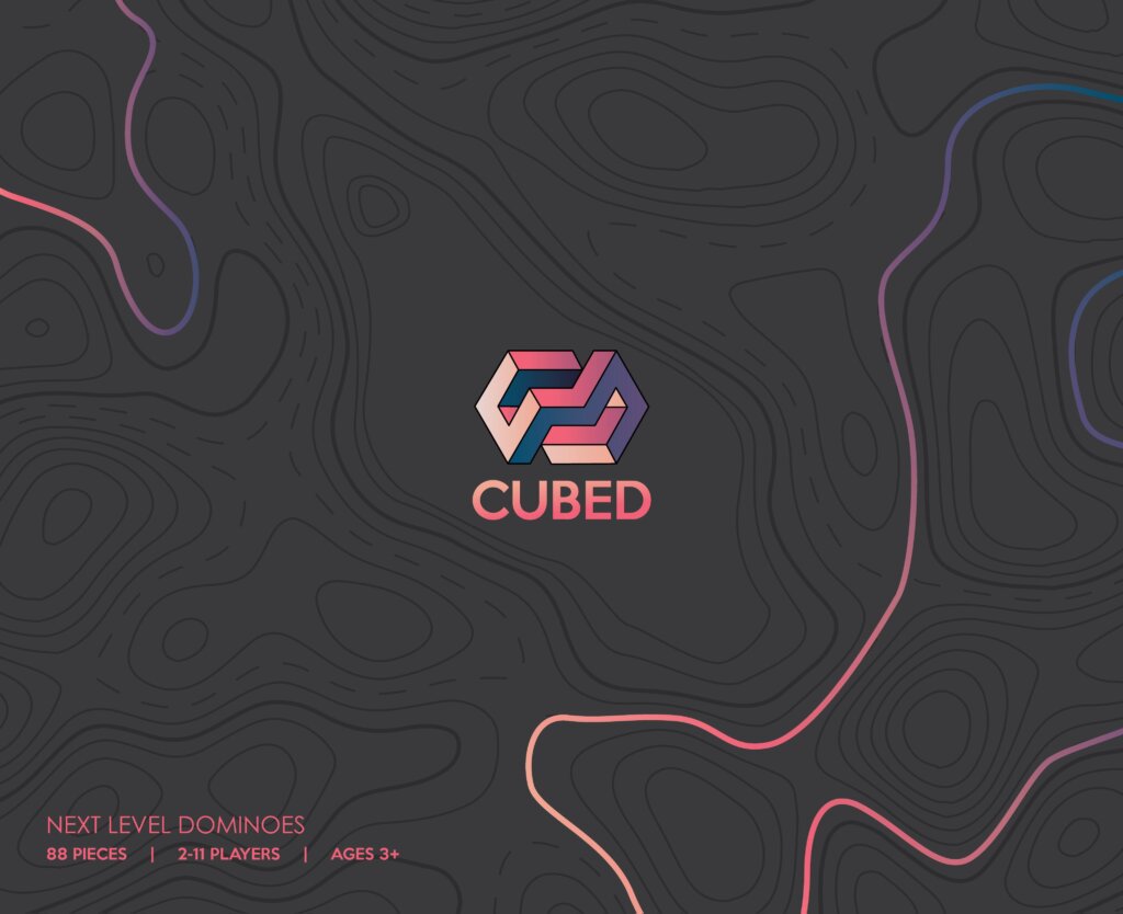 Cubed: Next Level Dominoes board game cover