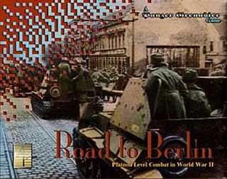 Road to Berlin: Platoon Level Combat in World War II – A Panzer Grenadier Game board game cover