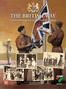 The British Way: Counterinsurgency at the End of Empire board game cover