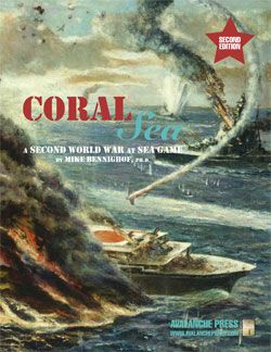 Second World War at Sea: Coral Sea board game cover