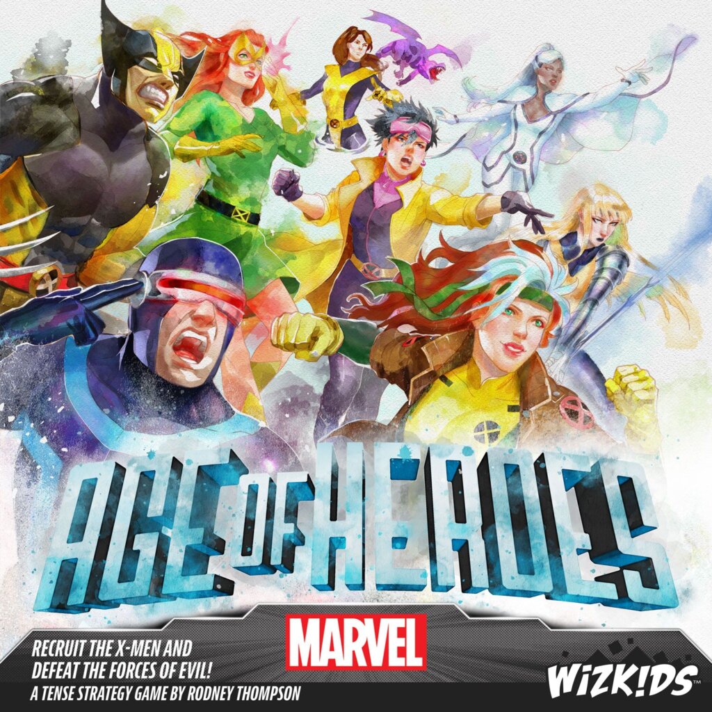 Marvel: Age of Heroes board game cover