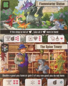 Flamecraft: The Spice Tower and Flamestarter Statue board game cover
