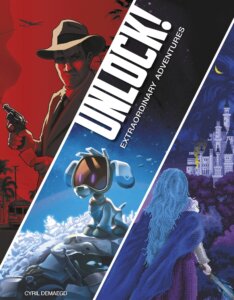 Unlock!: Extraordinary Adventures board game cover