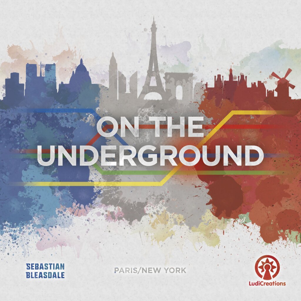 On the Underground: Paris / New York board game cover