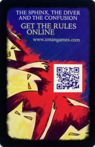 Onirim (Second Edition): Sphinx, Diver and Confusion Promo Cards board game cover