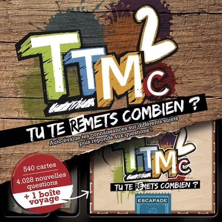 TTMC 2: Tu Te Re-Mets Combien? board game cover