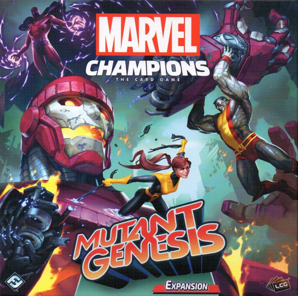 Marvel Champions: The Card Game – Mutant Genesis board game cover
