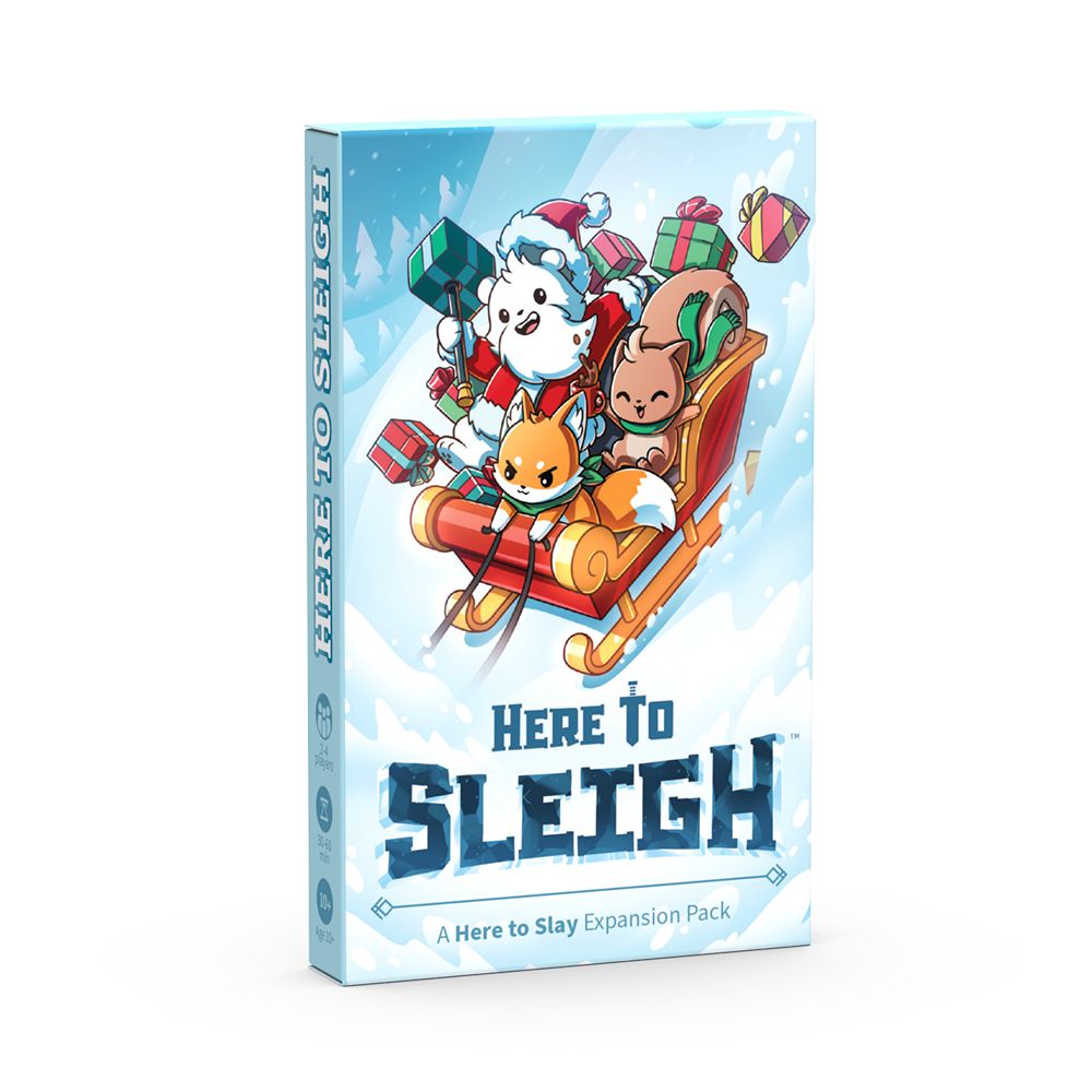 Here to Sleigh: A Here to Slay Expansion Pack board game cover