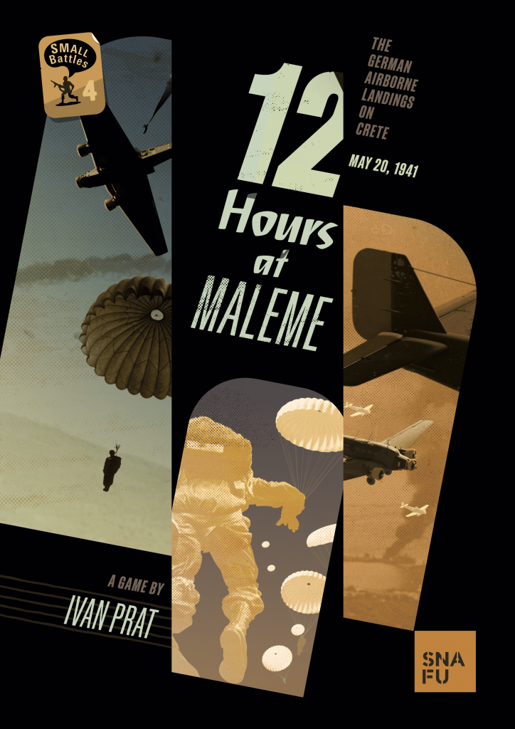 12 Hours at Maleme board game cover