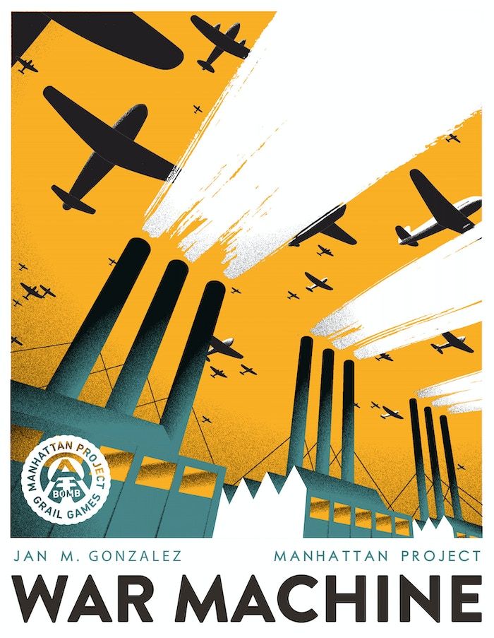 Manhattan Project: War Machine board game cover