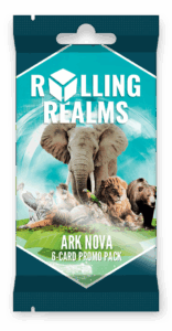Rolling Realms: Ark Nova Promo Pack board game cover