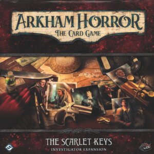 Arkham Horror: The Card Game – The Scarlet Keys: Investigator Expansion board game cover