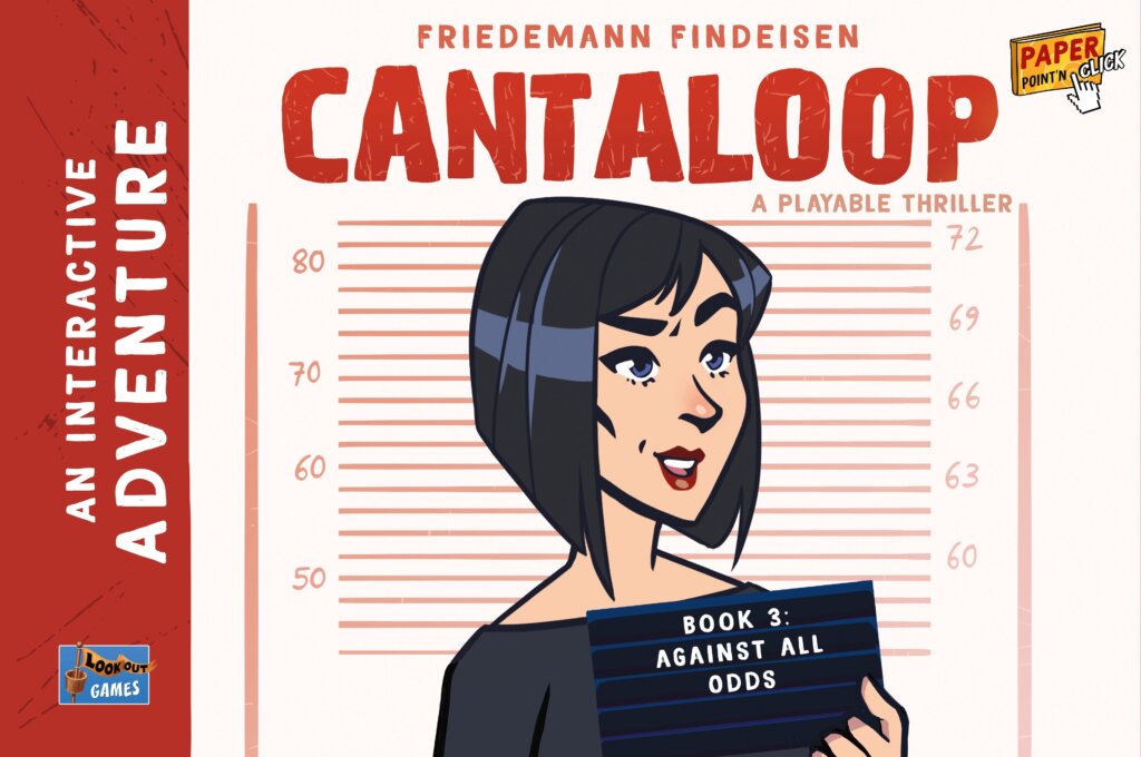 Cantaloop: Book 3 – Against All Odds board game cover