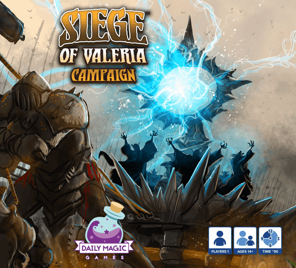 Siege of Valeria: Campaign board game cover