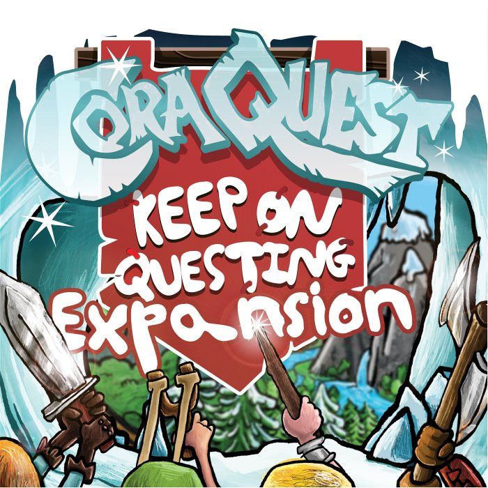CoraQuest: Keep on Questing board game cover