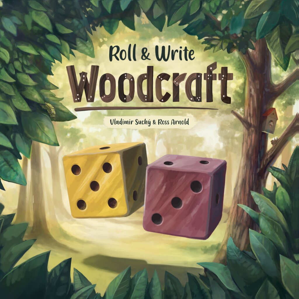 Woodcraft: Roll and Write board game cover