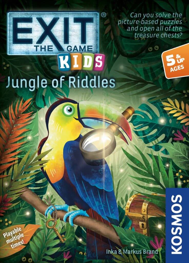EXIT: The Game – Kids: Jungle of Riddles board game cover