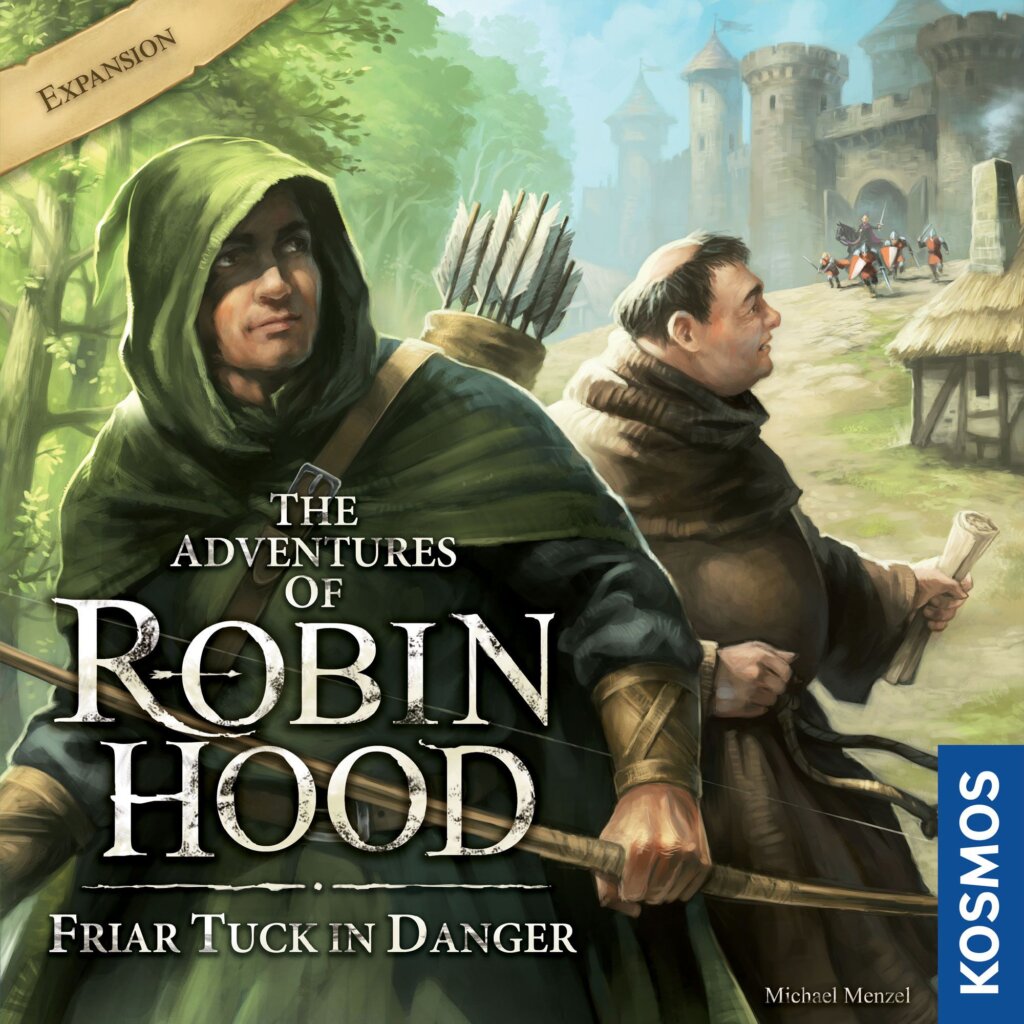 The Adventures of Robin Hood: Friar Tuck in Danger board game cover