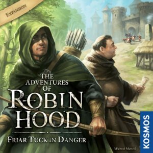 The Adventures of Robin Hood: Friar Tuck in Danger board game cover
