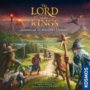 The Lord of the Rings: Adventure to Mount Doom board game cover