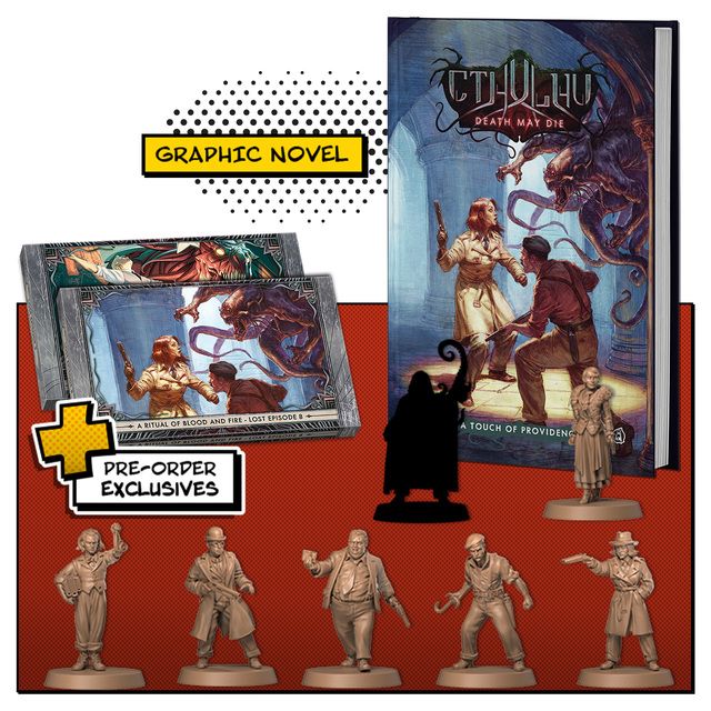 Cthulhu: Death May Die – CMON Comics: Vol. 2 Promos board game cover