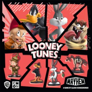 Looney Tunes Mayhem board game cover