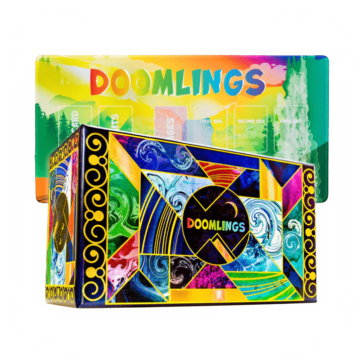 Doomlings: Deluxe Bundle board game cover