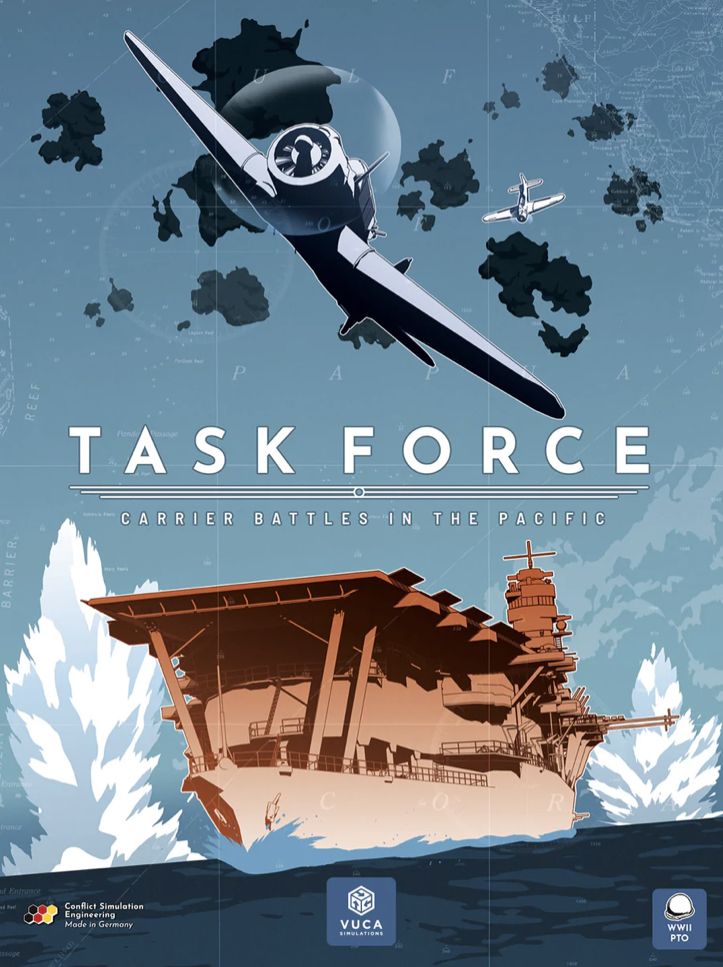 Task Force: Carrier Battles in the Pacific board game cover