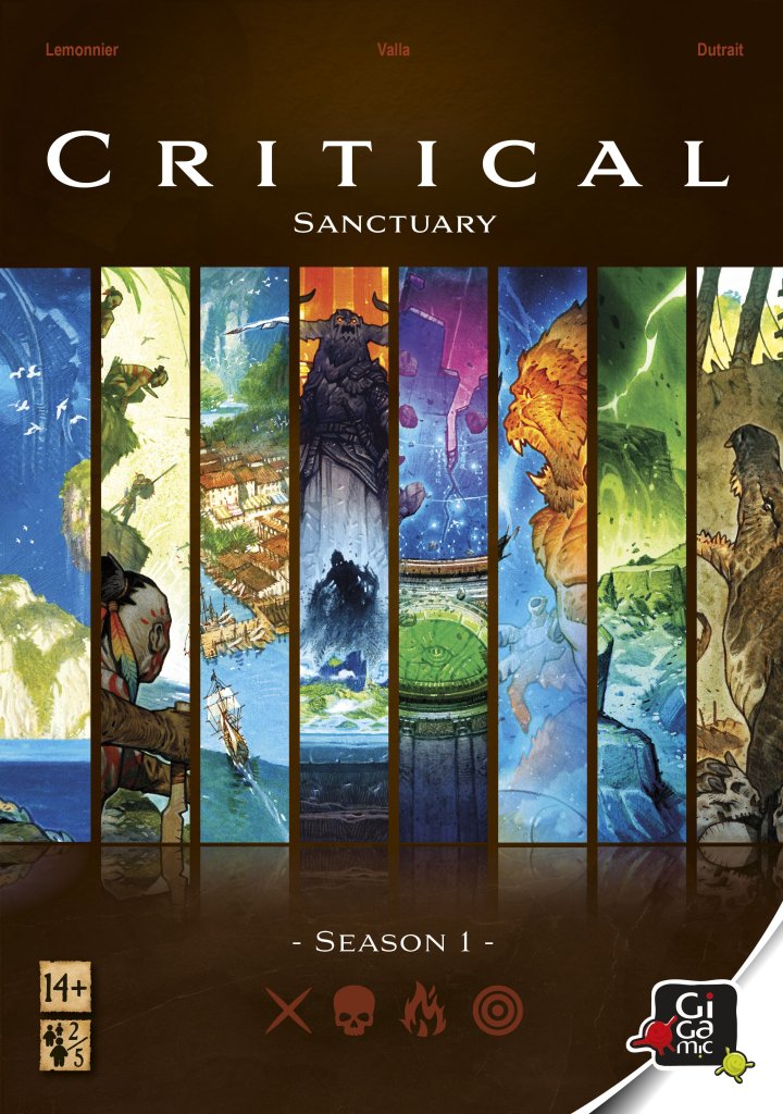 Critical: Sanctuary – Season 1 board game cover