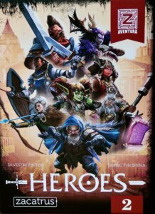 Aventura Z: Vol 2 Heroes board game cover